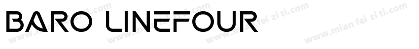 baro linefour字体转换